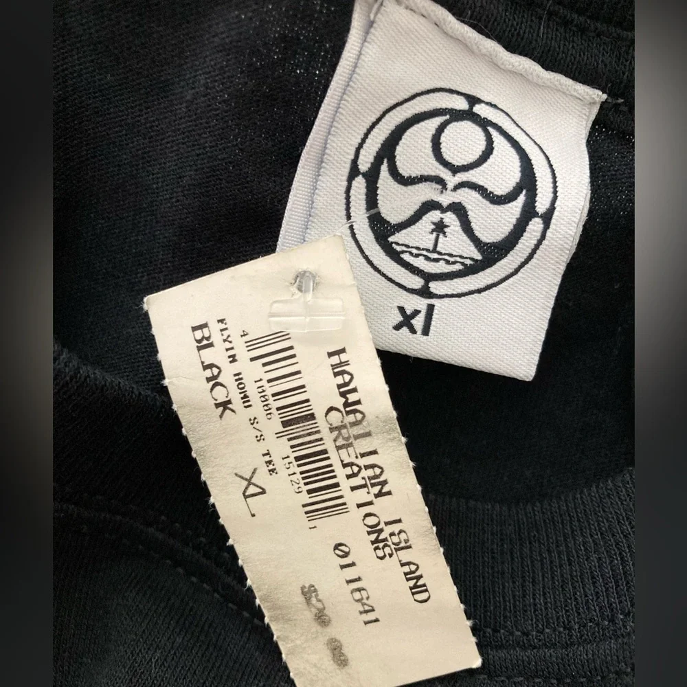 NWT Hawaiian Island Creations HIC black Honu turtle surf T-Shirt XL Enjoy Ride - Picture 4 of 6